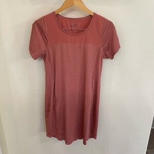 Columbia Women's Casual Short Sleeve Dress in Rust size Medium